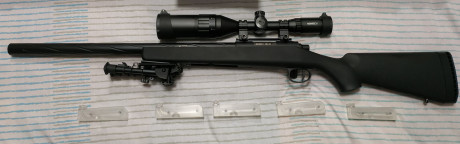 Vendo réplica de airsoft  Sniper Novritsch SSG10 A1 , incluyendo:
- Dos muelles Novritsch SSG Spring: 02