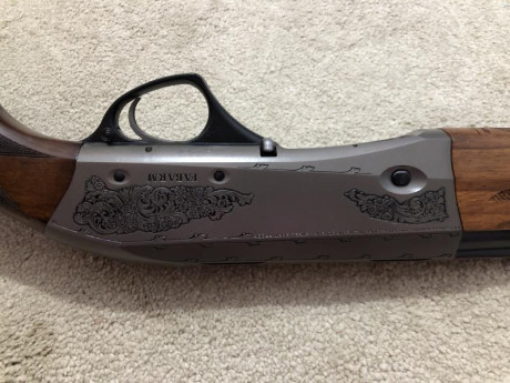 Buenos días, vendo escopeta FABARM calibre 12 con culata adaptada para tiradores diestros y faltos de 02