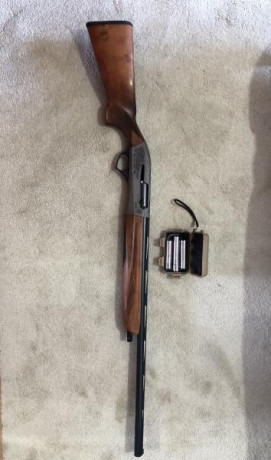 Buenos días, vendo escopeta FABARM calibre 12 con culata adaptada para tiradores diestros y faltos de 01