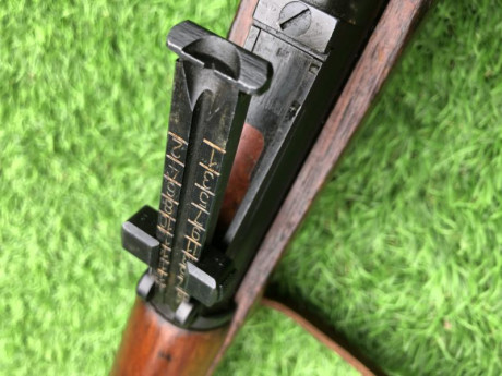 Vendo este raro rifle K98 con código "ax" fabricado por Feinmechanische Werke en 1940, calibre 40