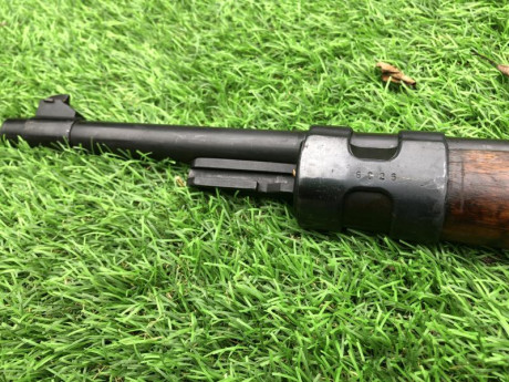 VENDIDO este raro rifle K98 con código "ax" fabricado por Feinmechanische Werke en 1940. Se 31