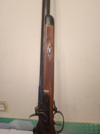 VENDIDO Pedersoli Gibbs calibre .40 con cañón barrel y paso 1/16 con diopter y túnel especial con ajustes!! 01