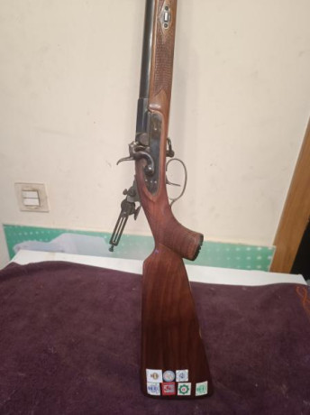 VENDIDO Pedersoli Gibbs calibre .40 con cañón barrel y paso 1/16 con diopter y túnel especial con ajustes!! 00