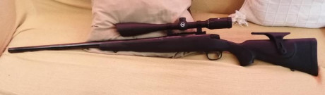 Poco a poco, sigo vaciando armeros, vendo este Marlin X7VH cal.308, cañón pesado, rail picantini para 00