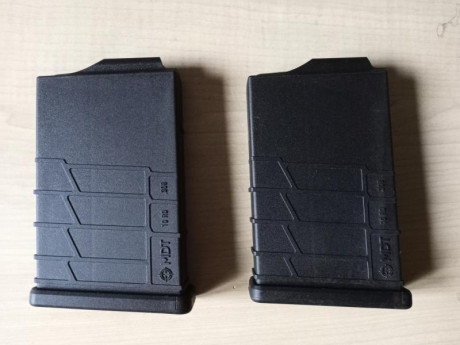 Vendo dos Cargadores MDT AICS para 308, 6,5 creedmoor, 243w.

80€  envío a cargo del comprador 10