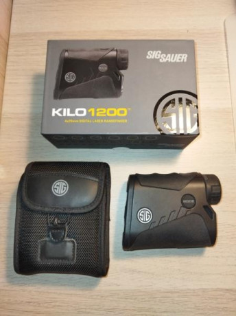 Vendo telémetro Sig Sauer kilo 1200.
Está completamente nuevo.
Caja original, funda, cordón para colgar.
Precio 01