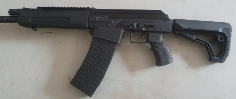 Buenas; busco ESCOPETA Izhmash Saiga 12 Kalashnikov o similar en estética y acabados ya sea en calibre 10
