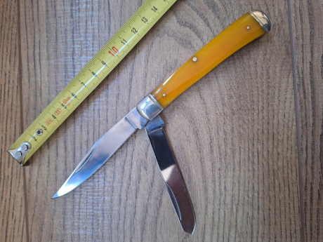 Pongo a la venta estas dos navajas sin uso alguno.


1  - Navaja COLD STEEL modelo Trapper , con dos hojas 01