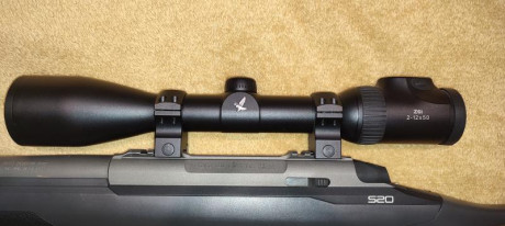 Vendo Swarovski Z6i 2-12x50 comprado en diciembre de 2024. No ha salido nunca al campo y su estado es 00