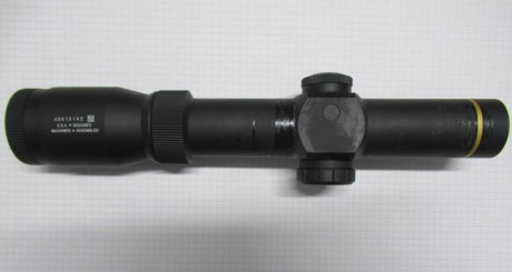 Vendo visor Leupold Hog 1,25-4X20 retícula iluminada.-
Precio 200€, se encuentra en Valencia.- 00