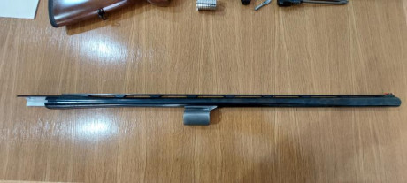 Vendo Beretta A302 seminueva, cañón de 71 cm con anima de 18.4, choke ***, punto rojo lpa, culata 36,5 00