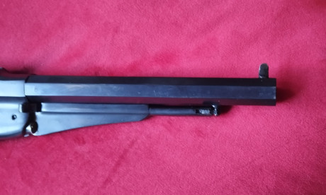 Vendo revolver Remington SANTA BARBARA con cartuchera, comprada en EE.UU.
Punto de mira ajustado a 25 01