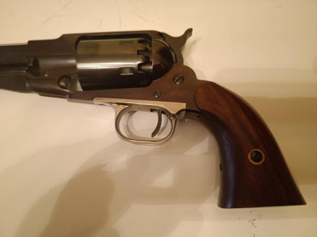 VENDIDO---Pietta 1858 New Model Army Special Shooter de cañón con estrías progresivas!! No tiene muchos 01