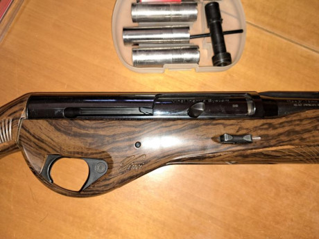 Se vende Benelli Vinci.
Bastante buen estado, plomero de lujo.
Tiene los 5 criochokes,  con llave, anillas 11