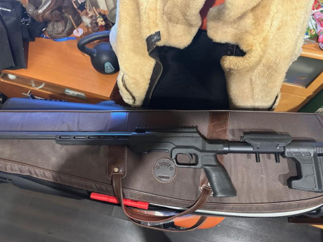 Vendo mi CZ comprada en Junio del 23 Calibre .22LR
Va con cargador de 5 de serie de plastico y otro de 01