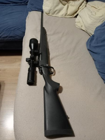  Rebajado a 450€ 
Vendo rifle MARLIN X7 en calibre 308win, en buen estado, muy buena agrupación. Tiene 02
