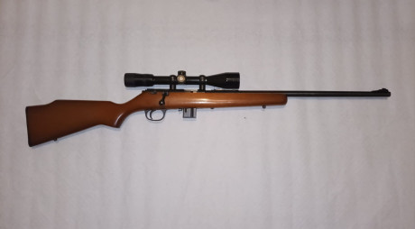 se vende carabina Marlin de cerrojo. Modelo 925 22magnun, 350€ mas portes, se incluye visor.


saludos, 01