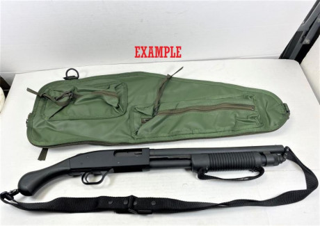 VENDO:

 -- FUNDA ARMA LARGA U.S., sin poder especificar arma.

 -- SIN USO, como nueva.- 

 -- MATERIAL: 111