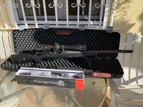 Vendo Rifle Tikka T3 Tactical , calibre 308 win , cañon varmint , freno de boca , cargador de 5 balas 02