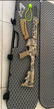 Se vende Smith&Wetson MP15 sport krypten 22lr. Esta practicamente nueva no ha tirado mas de 50 tiros. 02