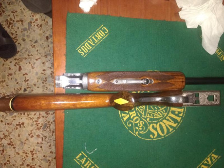 Vendo escopeta de trap Miroku 3800 W gama alta. Está toda labrada y maderas del grado 5 acabadas al aceite, 10