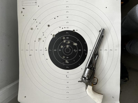 Hola compañeros:
Después de muchos meses sin darle al carbón , hoy me he subido el colt army 44 de la 02