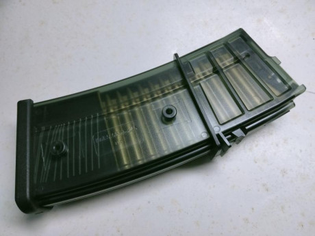 Hola, vendo cargador de airsoft para G36 UMAREX 6mm VFC , nuevo sin estrenar 
precio 68 euros con envio 51