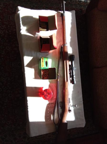 saludos: pongo en venta un carl gustaf M96  ,con disparador timney esta en cantabria  fusil solo por 750 02