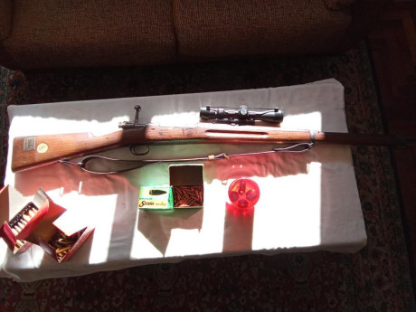 saludos: pongo en venta un carl gustaf M96  ,con disparador timney esta en cantabria  fusil solo por 750 01