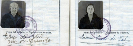  EN RECUERDO Y HOMENAJE A LOS QUE YA NO ESTÁN. 

Si pones en  GOOGLE    PASAPORTES EN LA MEMORIA   da 100