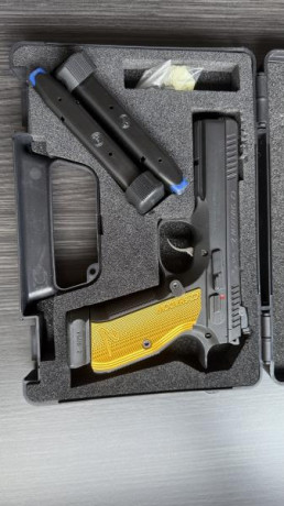 Hola compañeros vendo CZ SHADOW 2 con disparador afinado y aguja percutora extendida, también adjunto 02