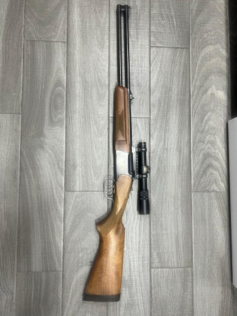Hola.

Vendo rifle Baikal IZH94 superpuesto en calibre 30-06. Con rail picantinny de acero, monturas Warne 10
