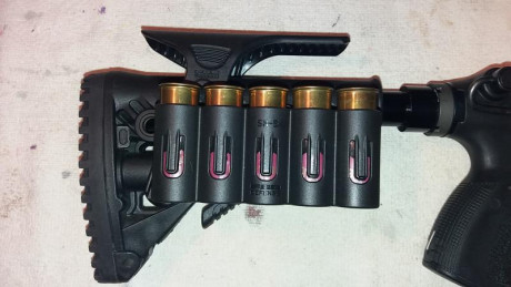 Se venden estos accesorios para escopetas Mossberg 500/590, cal.12 (según fabricante también es compatible 12