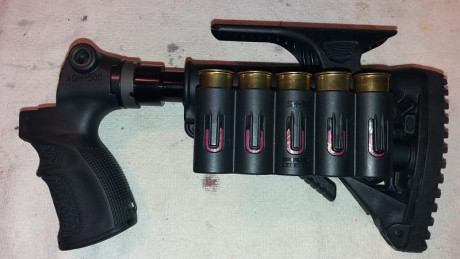Se venden estos accesorios para escopetas Mossberg 500/590, cal.12 (según fabricante también es compatible 11