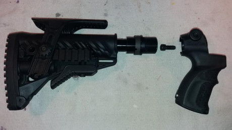 Se venden estos accesorios para escopetas Mossberg 500/590, cal.12 (según fabricante también es compatible 40