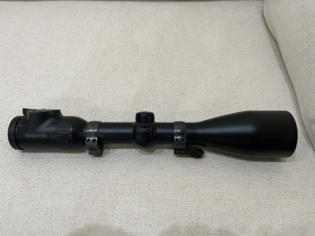 Se vende visor Swarovski Z6i de 2,5-15x56 en perfecto estado y muy cuidado. Se vende solo el visor, las 02