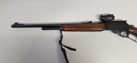 Se vende rifle Marlin modelo y calibre 444. El número de serie empieza por 91... por lo que es de los 02