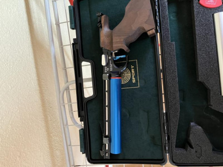 Buenas,se vende Steyr lp10 evo,es del año 2022,la cacha es una L,sin retocar,gatillo Lottes,ajustado disparador 02