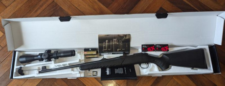 Se vende Sako Quad calibre 22lr nueva a estrenar, no ha salido de casa y no ha tirado ningún tiro, se 01