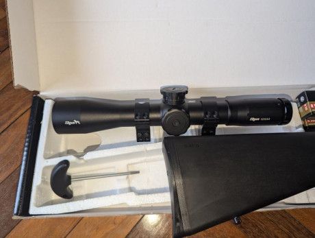 Se vende Sako Quad calibre 22lr nueva a estrenar, no ha salido de casa y no ha tirado ningún tiro, se 00