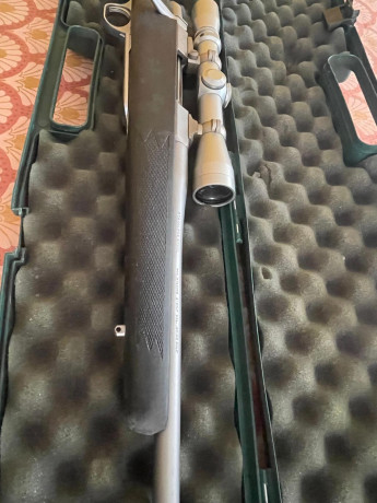 COMPAÑERO VENDE BROWNING CAL.30-06 CERROJO
MONTURAS FIJAS
VISOR LEUPOL 3-9
 1400  Euros.   NEGOCIABLES 00