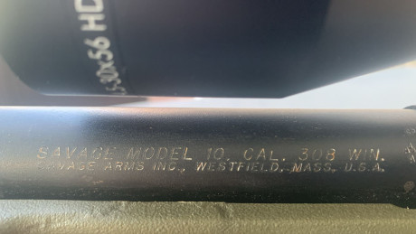  Vendo rifle Savage Model 10 en calibre .308 Winchester
Características Técnicas:
* Marca y Modelo: Savage 12