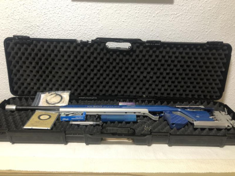 Carabina Walther kk300 anatomic. 22lr
Preparada para la alta competición 

Inactiva desde 2020
Muy pocos 41