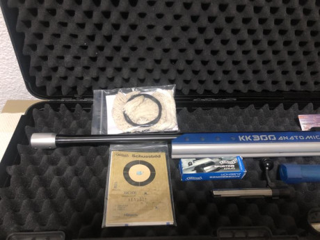Carabina Walther kk300 anatomic. 22lr
Preparada para la alta competición 

Inactiva desde 2020
Muy pocos 40