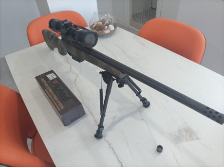 Se vende solo rifle con las bases 02