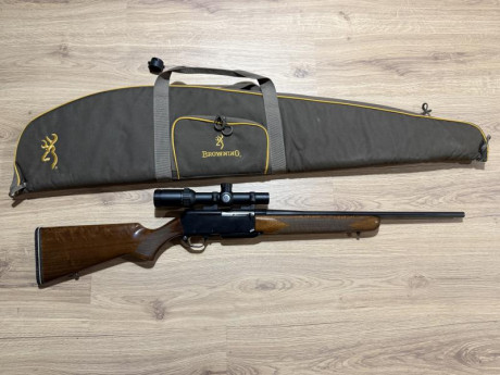 VENDIDO browning bar 2 30-06 con visor y monturas lq Visor Dall´s sheep 1-6×24 RI puesto a tiro, va perfecto 02