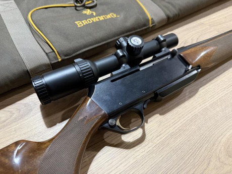 VENDIDO browning bar 2 30-06 con visor y monturas lq Visor Dall´s sheep 1-6×24 RI puesto a tiro, va perfecto 01