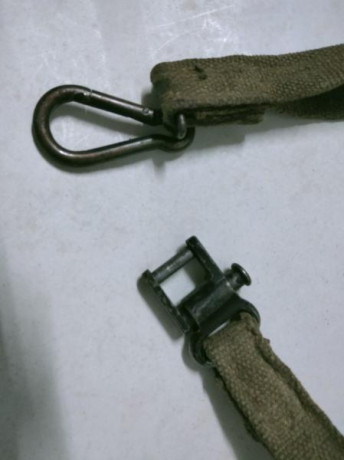 Hola, vendo unas cuantas piezas y complementos de la ametralladora Mg -42

Correa de lona de ultima epoca 110