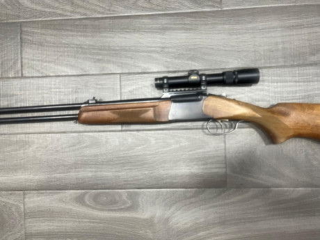 Hola.

Vendo rifle Baikal IZH94 superpuesto en calibre 30-06. Con rail picantinny de acero, monturas Warne 60