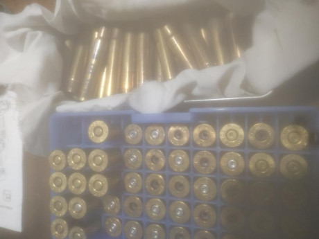 Vendo 
136 puntas HPTB de 174gr marca ntnd
100 vainas 37 un disparo 
66  tres disparos con cargas reducidas 02